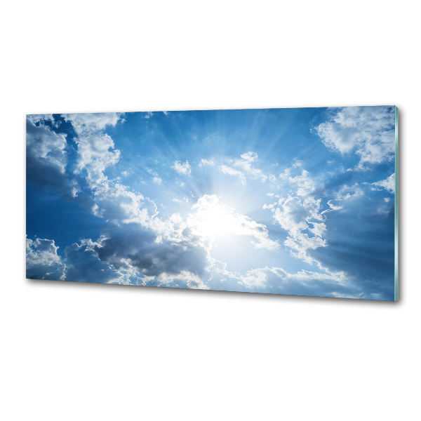 Spatplaat keuken Wolken aan de hemel