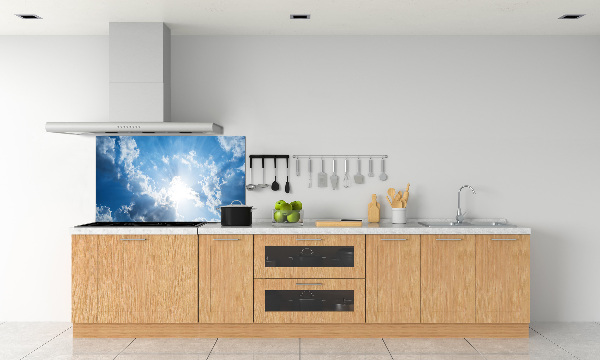 Panel do kuchni Chmury na niebie