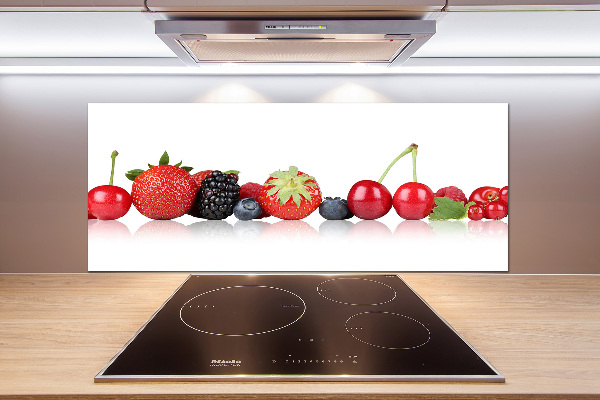 Panel do kuchni Owoce w rzędzie