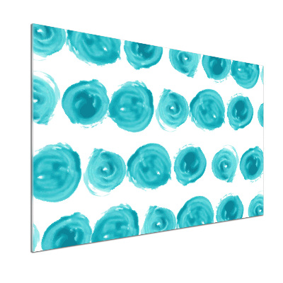 Panel szklany do kuchni Kropki