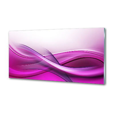 Panel między meble w kuchni Fale tło