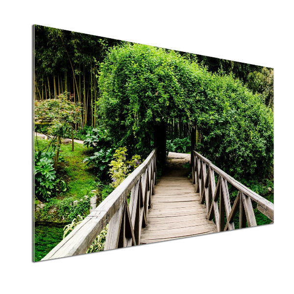 Panel do kuchni Most na rzece