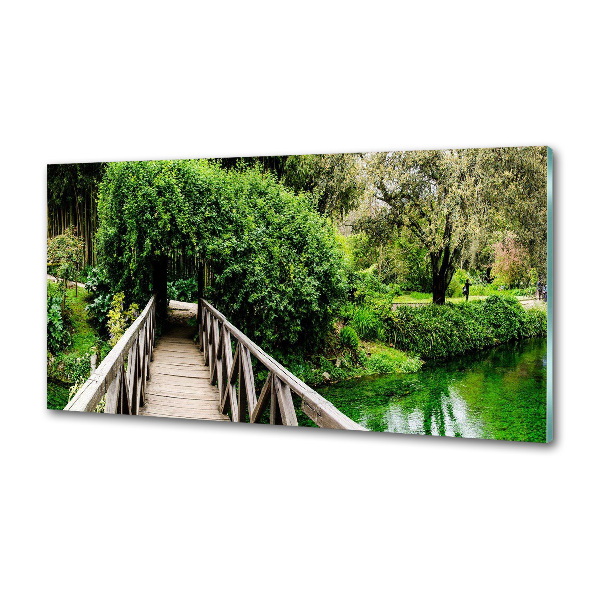 Panel do kuchni Most na rzece