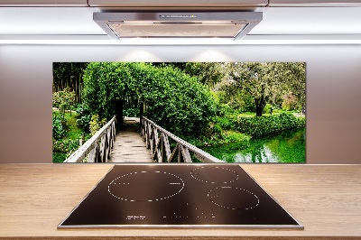 Panel do kuchni Most na rzece