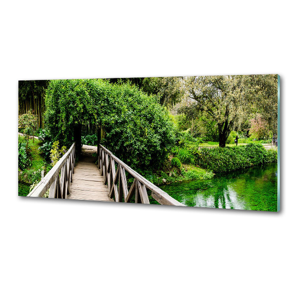 Panel do kuchni Most na rzece