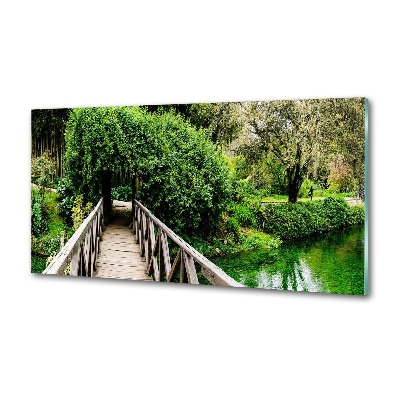 Panel do kuchni Most na rzece