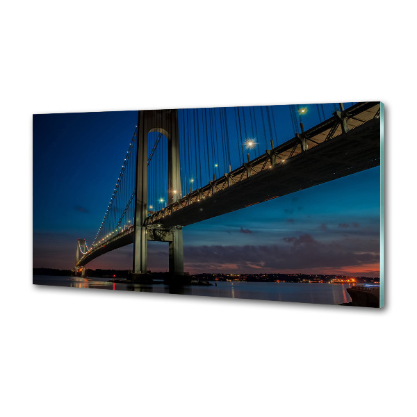 Spatplaat keuken Brooklynbrug