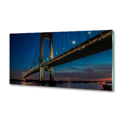 Spatplaat keuken Brooklynbrug