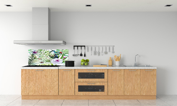 Achterwand keuken Tropische toekan