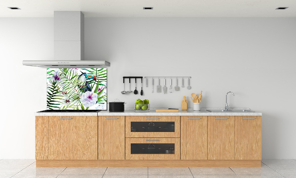 Achterwand keuken Tropische toekan