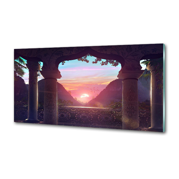 Keuken achterwand Oosterse architectuur