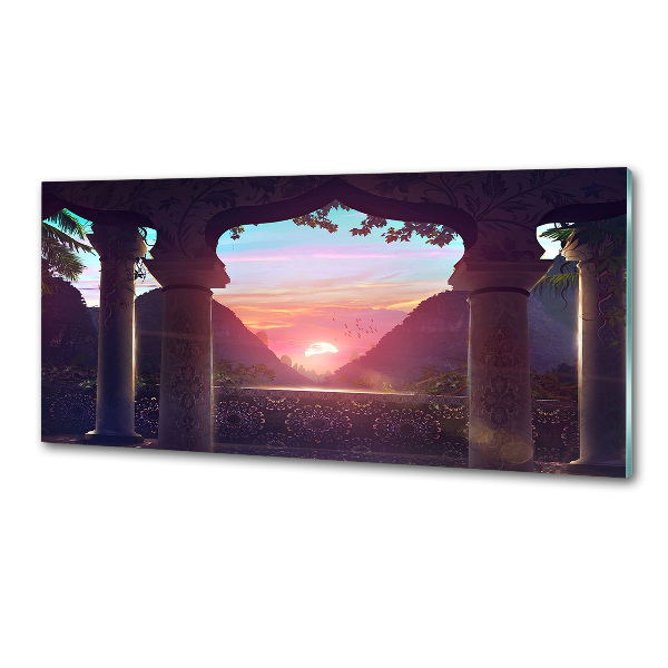 Keuken achterwand Oosterse architectuur