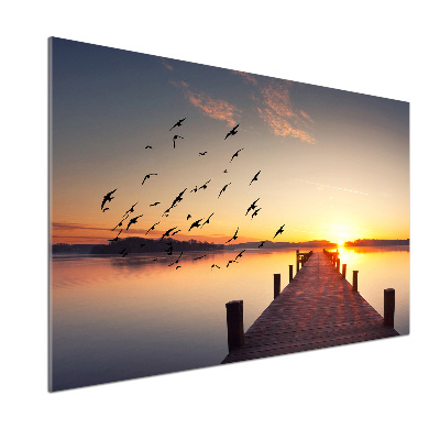 Panel do kuchni Zachód słońca