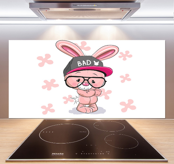 Panel do kuchni Królik w czapce