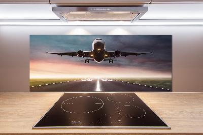 Panel do kuchni Startujący samolot