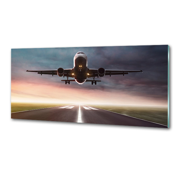 Panel do kuchni Startujący samolot