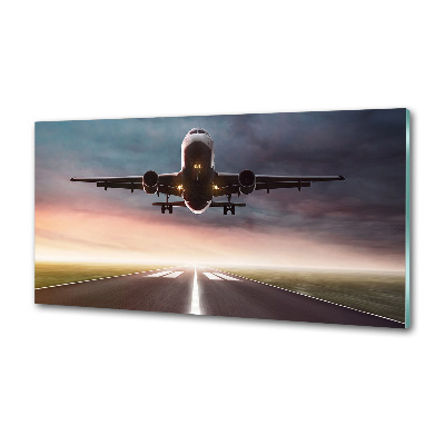Panel do kuchni Startujący samolot