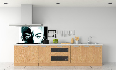 Panel do kuchni Abstrakcja kobieta