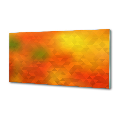 Panel lacobel Abstrakcja trójkąty