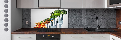 Spatplaat keuken Vooruitgang in het dieet