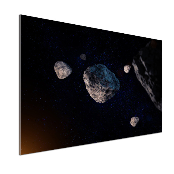 Panel szklany do kuchni Meteory