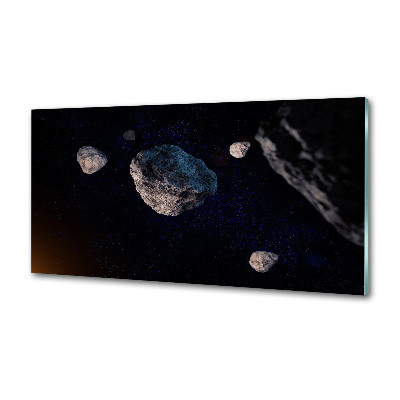 Panel szklany do kuchni Meteory