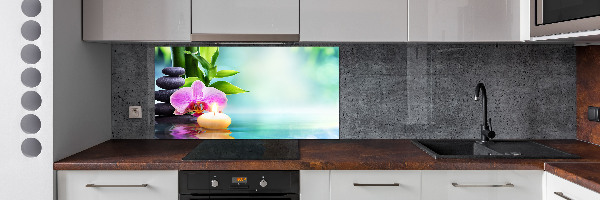 Panel do kuchni Orchidea bambus