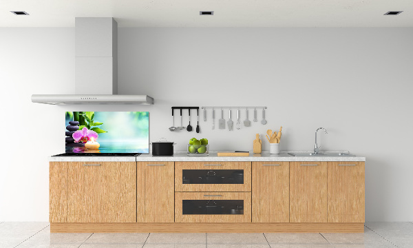 Keuken achterwand Bamboe-orchidee