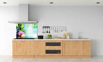 Keuken achterwand Bamboe-orchidee