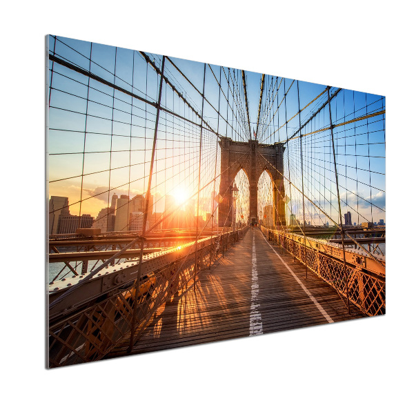 Keuken achterwand Brooklynbrug