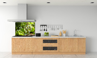 Panel do kuchni Białe wino i owoce