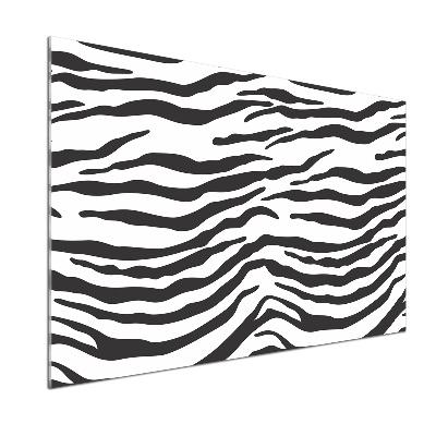 Achterwand keuken Zebra-achtergrond