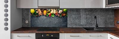 Keuken achterwand Kruiden en specerijen