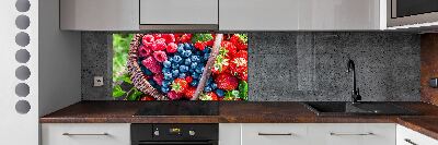 Panel lacobel Kosz owoców leśnych