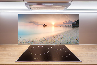 Panel do kuchni Plaża Malediwy
