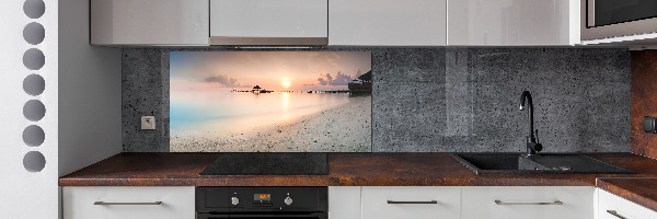 Panel do kuchni Plaża Malediwy