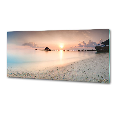 Panel do kuchni Plaża Malediwy