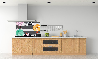 Panel do kuchni Kolorowe parasole