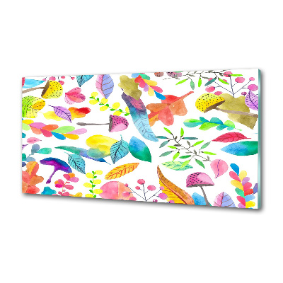 Keuken achterwand Bloemenpatroon