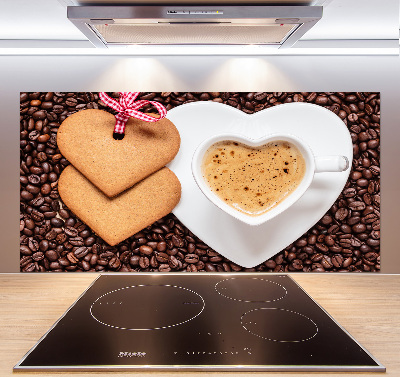 Spatplaat keuken Koffie en peperkoek