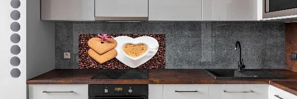 Spatplaat keuken Koffie en peperkoek