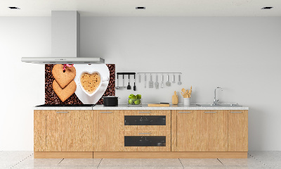 Spatplaat keuken Koffie en peperkoek