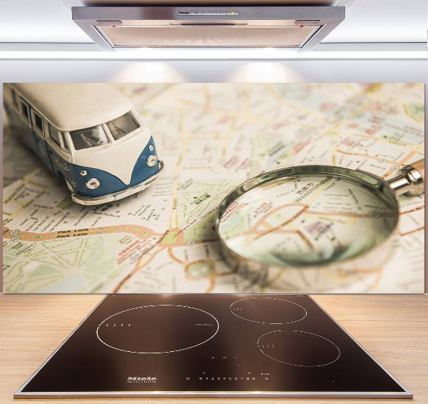 Spatplaat keuken Symboliek van reizen