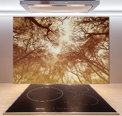 Achterwand keuken Woud