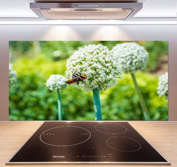 Panel do kuchni Kwitnący czosnek