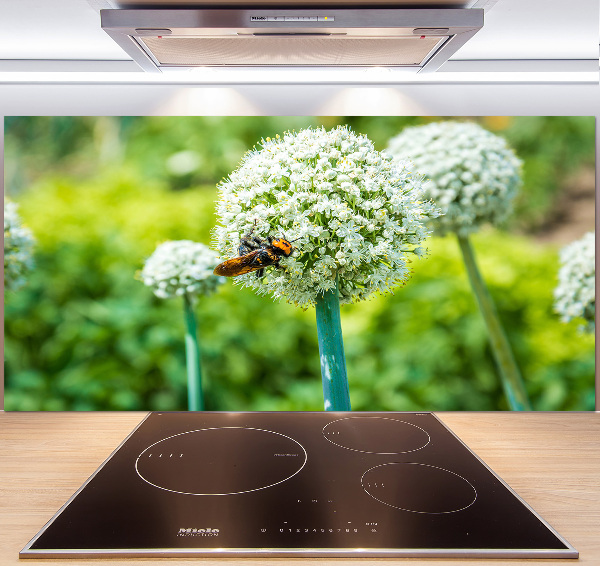 Panel do kuchni Kwitnący czosnek