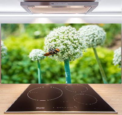 Panel do kuchni Kwitnący czosnek