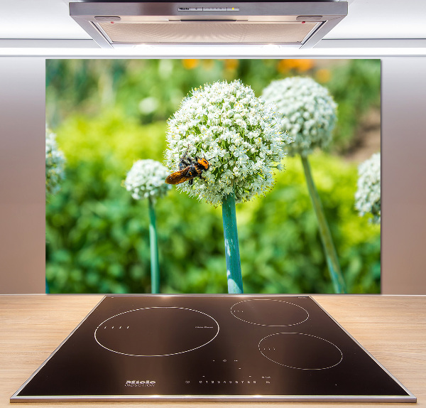 Panel do kuchni Kwitnący czosnek