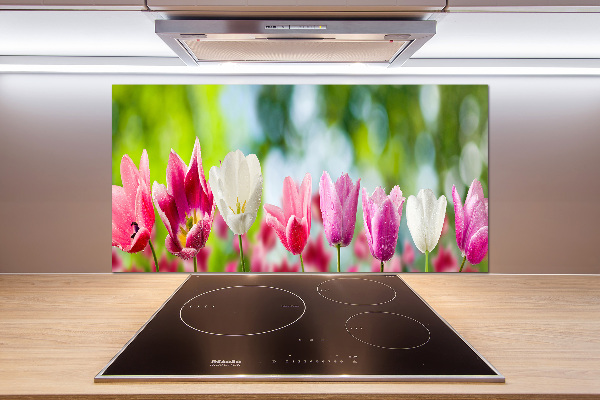 Keuken achterwand Tulpen