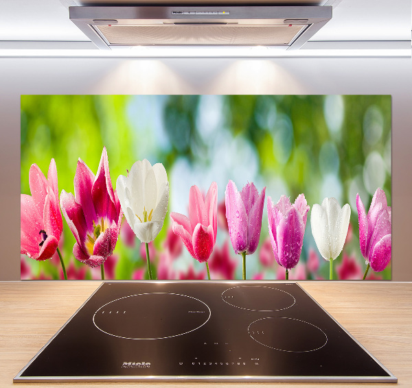 Keuken achterwand Tulpen